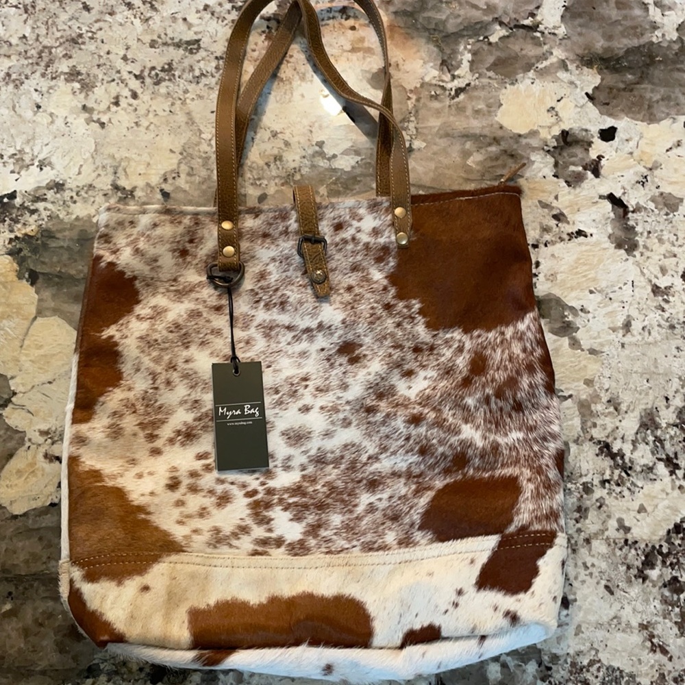 Myra Bag - NWT Cowhide Handbag / Tote Bag